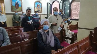 بسبب زيادة أعداد كورونا.. إجراءات احترازية بمطرانية نجع حمادي في قنا