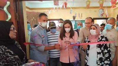 نائب محافظ البحيرة تتابع قوافل حياة كريمة بأبو حمص