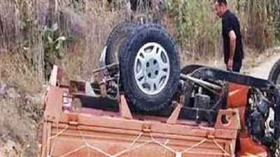 انتداب الطب الشرعي في مصرع شاب بانقلاب تروسيكل بالجيزة