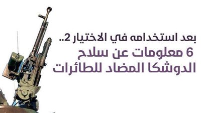 الدوشكا.. قصة سلاح حاولت الإرهابية استخدامه في اغتيال السيسي| إنفوجراف