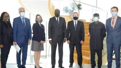المبعوث الأمريكي يلتقي رئيس مفوضية الاتحاد الأفريقي في أديس أبابا