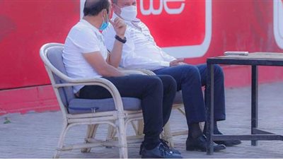 الخطيب يحضر مران الأهلى استعدادا لمواجهة صن داونز