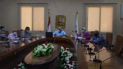 محافظ الوادي الجديد يتابع مشروع توصيل الغاز الطبيعي