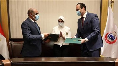 وزيرة الصحة تشهد توقيع بروتوكولي تعاون بين «التأمين الصحي» و«الرعاية الصحية»