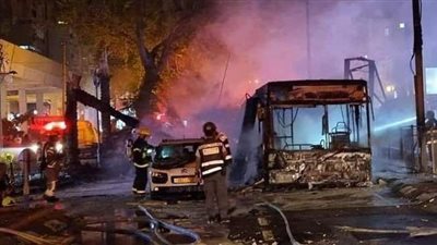 صواريخ المقاومة الفلسطينية تحول إسرائيل إلى جحيم | صور