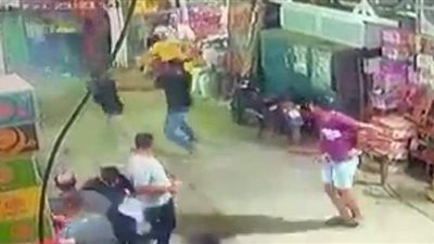 الصور الأولى للحظة ذبح تاجر مواشي على يد عاطل بسبب ركن سيارة بالمعصرة