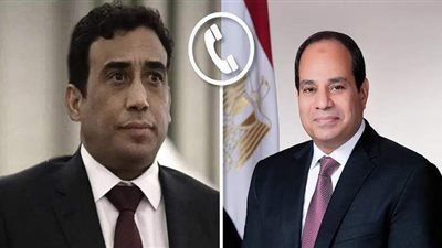 السيسي ورئيس المجلس الرئاسي الليبي يتبادلان التهنئة بمناسبة عيد الفطر
