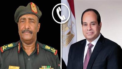 السيسي يهنئ البرهان بمناسبة عيد الفطر .. ويتمني للسودان وشعبها الشقيق كل تقدم واستقرار