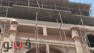 إزالة صبة خرسانية بدون ترخيص في الإسماعيلية | صور