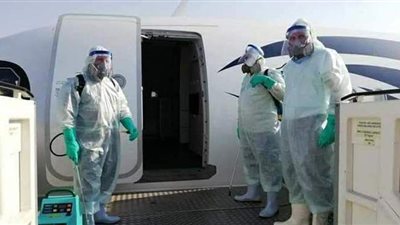 عمليات تعقيم موسعة بجميع المطارات استعدادا لعيد الفطر