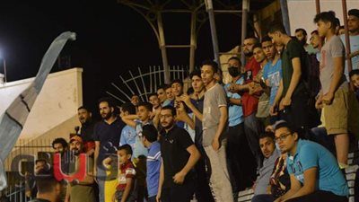 جماهير المحلة تهتف لخالد عيد قبل مواجهة المصري: أفريقيا بتناديك | صور