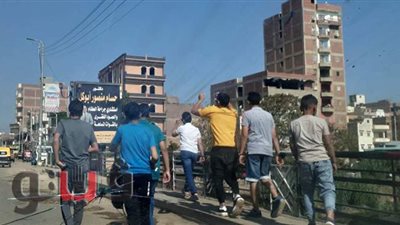 بعد إغلاق الحدائق.. أهالي الغربية يحتفلون بالعيد في الشوارع والميادين |صور