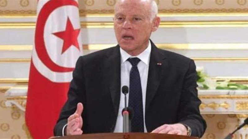 الرئيس التونسى قيس