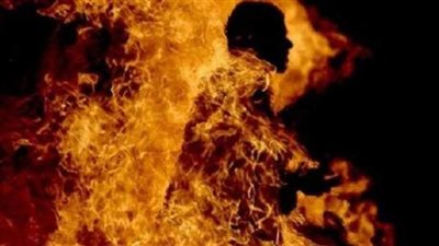 في أول أيام العيد.. شاب يحاول الانتحار بإشعال النيران في نفسه بالغربية