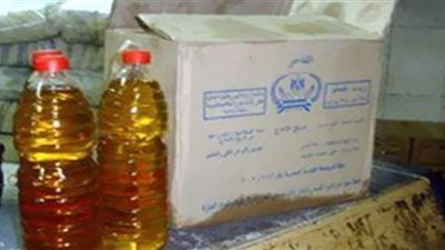 تموين الشرقية يضبط سيارة محملة بـ 5 أطنان سكر وزيت تمويني