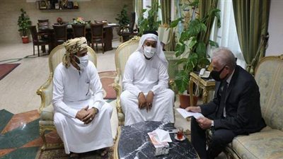 محافظ جنوب سيناء يلتقي رئيس الاتحاد المصري للهجن