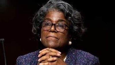 مندوبة واشنطن لدى الأمم المتحدة: سنواصل العمل من أجل سلام دائم بين الفلسطينيين والإسرائيليين