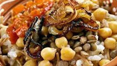 طريقة عمل الكشري