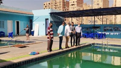 إيقاف تشغيل حمام سباحة قليوب لعدم تطبيق الإجراءات الاحترازية