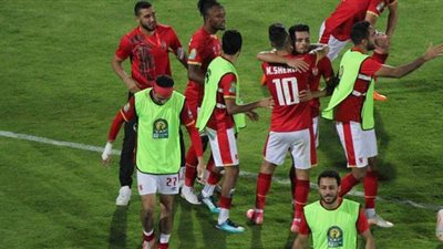 صلاح محسن يسجل هدف الأهلي الثاني في صن داونز