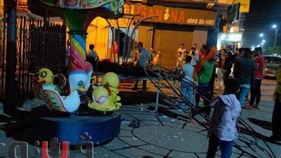 بسبب تجمعات المواطنين.. غلق ملاهي للأطفال بالتل الكبير في الإسماعيلية | صور