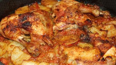 السر فى التسبيكة.. طريقة عمل صينية البطاطس بالفراخ