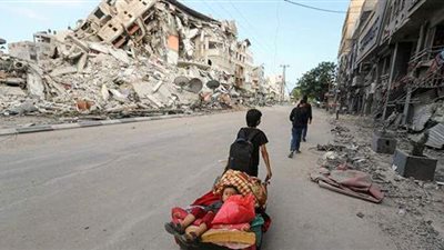 الجيش الإسرائيلي يقصف وزارة الداخلية التابعة لحركة حماس في قطاع غزة