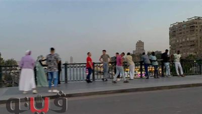 تجمعات أعلى كباري القاهرة والجيزة في ثالث أيام عيد الفطر | فيديو وصور