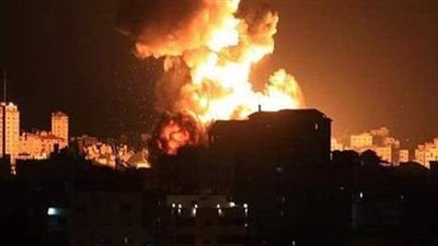 النيران وصلت لعنان السماء.. مشاهد للقصف الإسرائيلي 