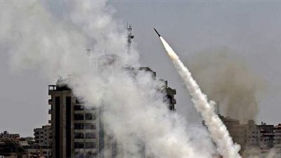 لحظة استهداف المقاومة لمدينة نتيفوت الإسرائيلية بصاروخ 