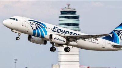 مصر للطيران تنظم اليوم ٥٩ رحلة دولية وداخلية لنقل ٤٨٤٧ راكبا