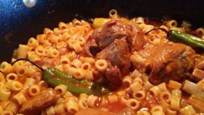 طريقة عمل المبكبكة باللحم