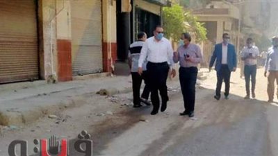 تطوير ميدان المحكمة وتقاطعات الشوارع بمنيا القمح بالشرقية