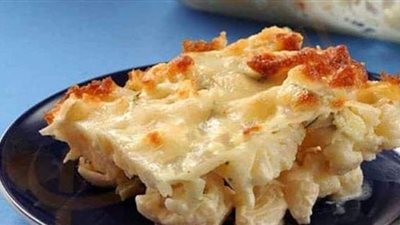 طريقة عمل المكرونة بالبشاميل