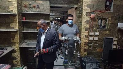 ضبط ٦٠ شيشة وتحرير محاضر بيئية في حملة مكبرة بالإسماعيلية | صور