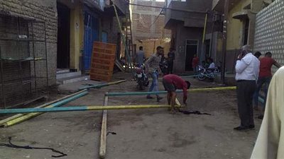 فض سرادقي أفراح في الزينية شمال الأقصر l صور