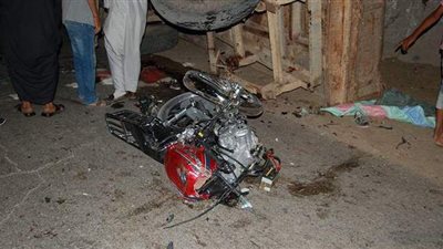 كان راجع من عزاء.. مصرع عامل في انقلاب دراجة بخارية ببني سويف