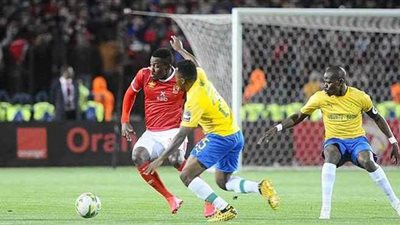 موعد مباراة الأهلي وصن داونز والقنوات الناقلة