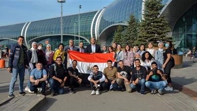 وفد مصري يصل موسكو للمشاركة في المنتدى الشبابي