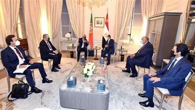 السيسي يستقبل رئيس وزراء البرتغال.. يؤكد التطلع لمواصلة الارتقاء بالعلاقات المشتركة.. و