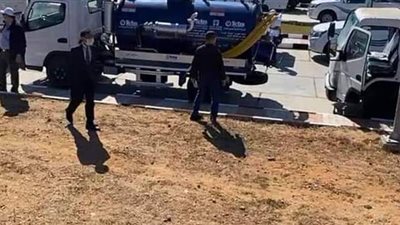 رئيس الوزراء يشهد اصطفاف معدات شركة مياه الشرب بدمياط