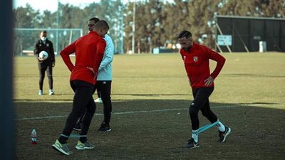 دوري أبطال إفريقيا | معلول وسعد سمير يخوضان تدريبات منفردة في بريتوريا