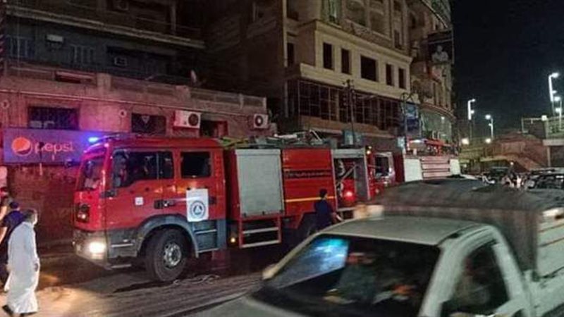 حريق دار أيتام للفتيات