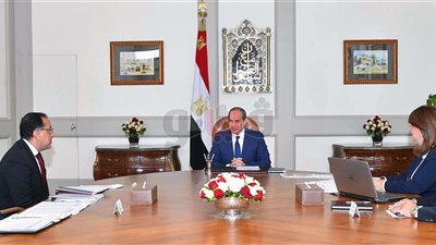 تفاصيل اجتماع السيسي مع غادة والي لتعزيز برامج الحماية الاجتماعية