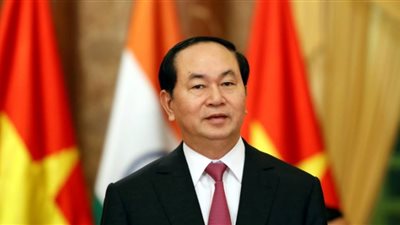 رئيس فيتنام يغادر القاهرة بعد لقاء السيسي