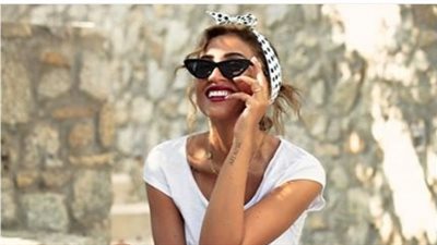 للمرة الثانية.. «دينا الشربيني» بعيون مصور عمرو دياب (صور)