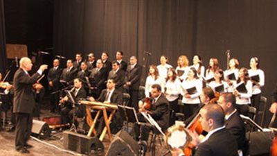 فرقة الموسيقى العربية تحيي حفلًا بمناسبة نصر أكتوبر في شرم الشيخ