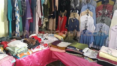 بالصور.. معرض خيري بـ«مطوبس» لصالح مشروع حضان طبي بكفر الشيخ