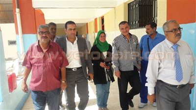 رئيسة مدينة بورفؤاد ونائب بورسعيد يتفقدان المدارس
