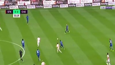 بالفيديو.. موراتا يتقدم بالهدف الأول لتشيلسي في ستوك سيتي
